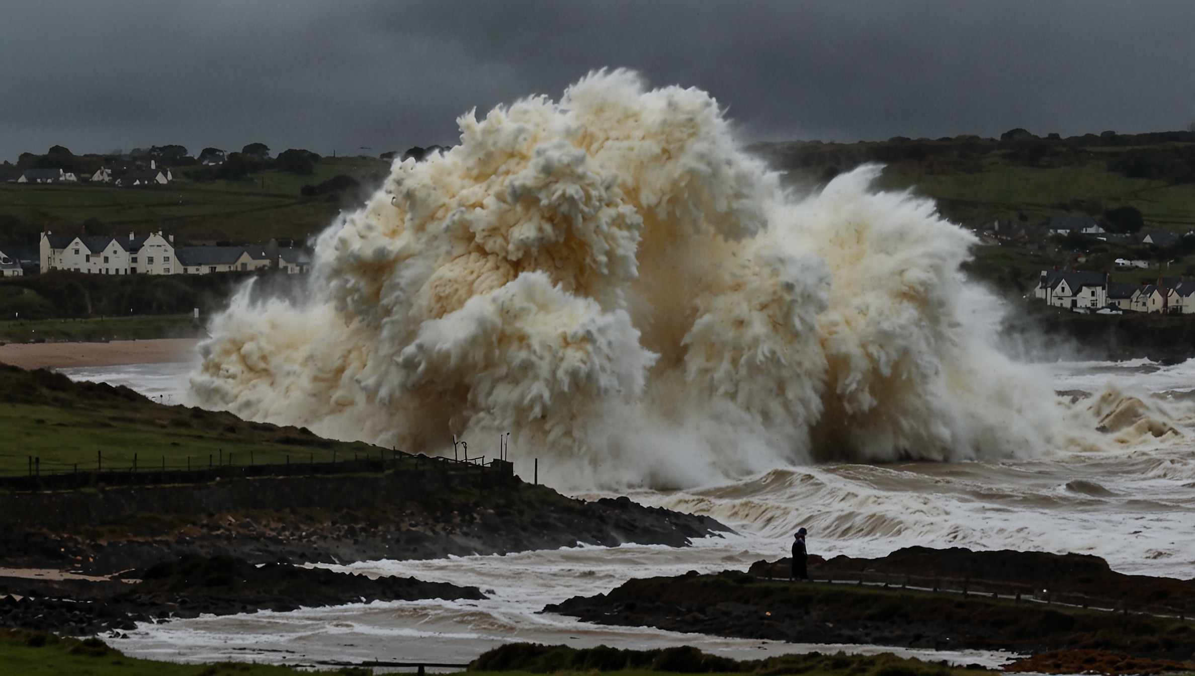 La tormenta Darragh